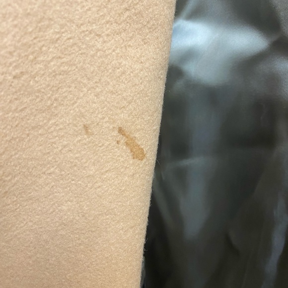 Le Chevron Cashmere Brown Coat - Picture 11 of 11